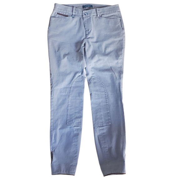 Ralph Lauren Tan Skinny Equestrian Riding Pants 4 - Picture 13 of 14